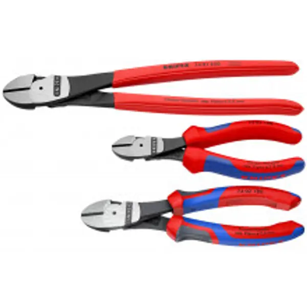 Pince coupante a forte demultiplication 74.01.250 250 mm 4,6 mm 391 g - KNIPEX