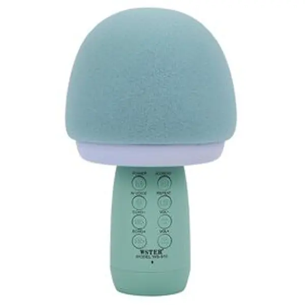 Micro karaoké et veilleuse bluetooth XL forme champignon