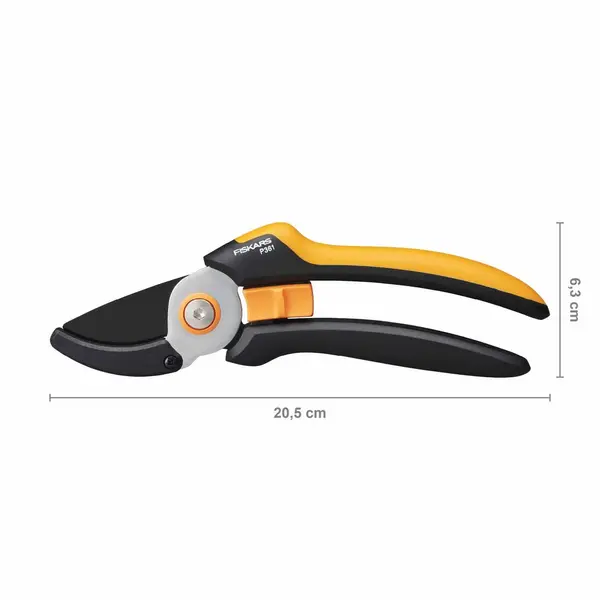 Sécateur Solid à enclume P361 Ø - 20 mm - poignée FiberComp - FISKARS