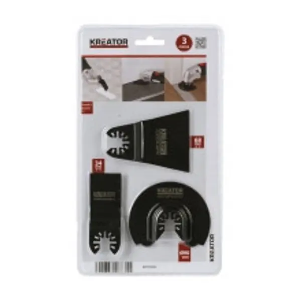 Accessoires pour outil oscillant multifonctions Spatule à racler / gratter Largeur 52 mm - Kreator