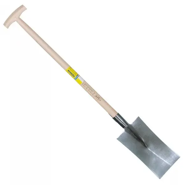 Louchet maçon de 34 cm - manche béquille fraisée 80 cm - PERRIN