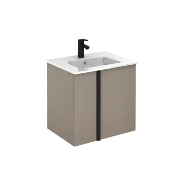 Caisson New Anco 2 portes 60cm - poignées mat