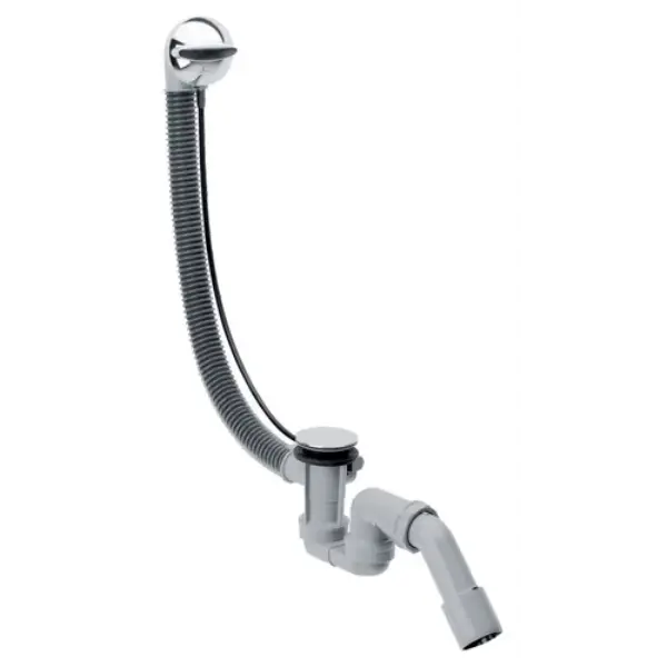 Vidage baignoire - set complet Flexaplus Bonde, siphon et trop plein