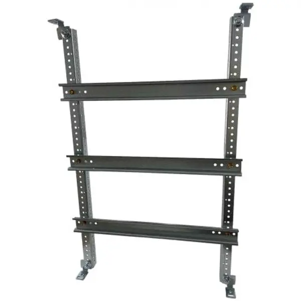 Chassis modulaire 54 modules pour coffret polyester ABB Aria 64 - 3 rangées de 18 modules