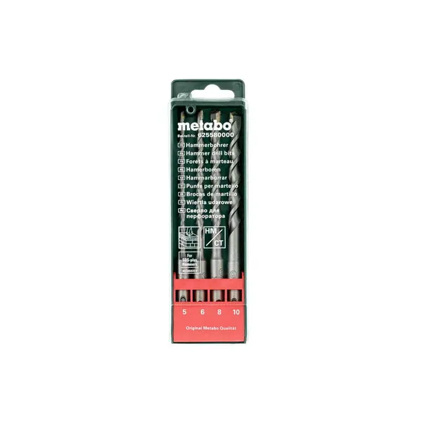 Coffret de 4 forets SDS-plus SP - Metabo