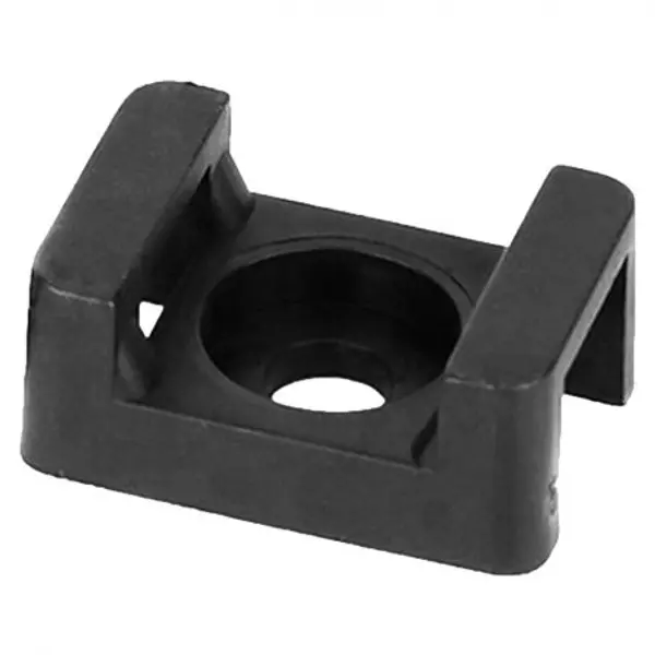 Embase à visser pour collier rilsan jusque 4,8mm - Sachet de 100