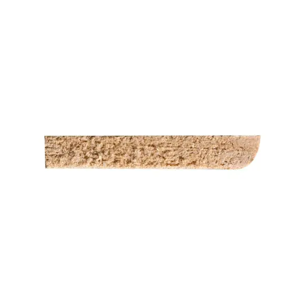 Moulure plate en marupa clair 240 x 3,4 x 0,5 cm