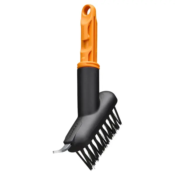 Brosse de nettoyage pour dalles - OneClick 13,3 cm - élimination mousse et mauvaises herbes - FISKARS