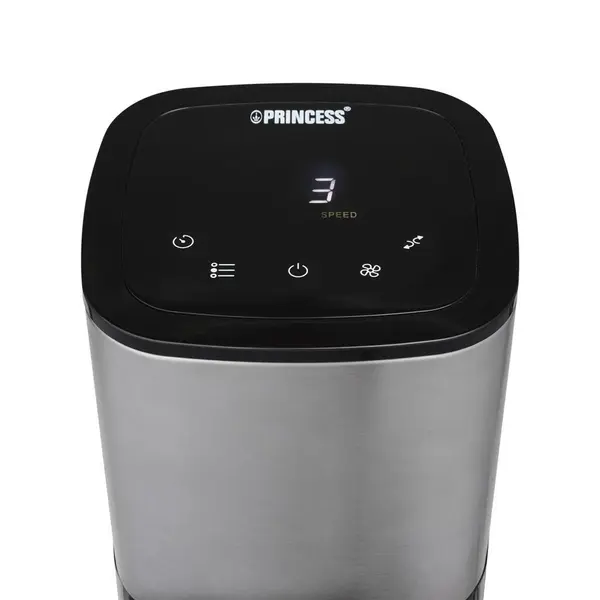 Ventilateur colonne intelligent Princess 358280 - 50 W - 3 vitesses - Oscillation 85° - Princess