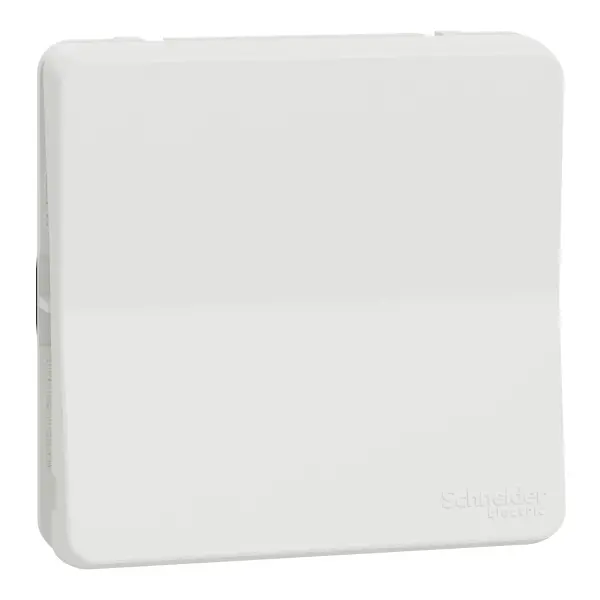 Mureva Styl - Bouton poussoir - composable - IP55 IK08 - connexion auto - blanc - MUR39027
