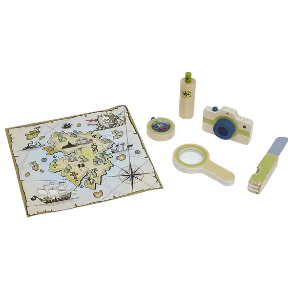 Mallette du petit aventurier en bois