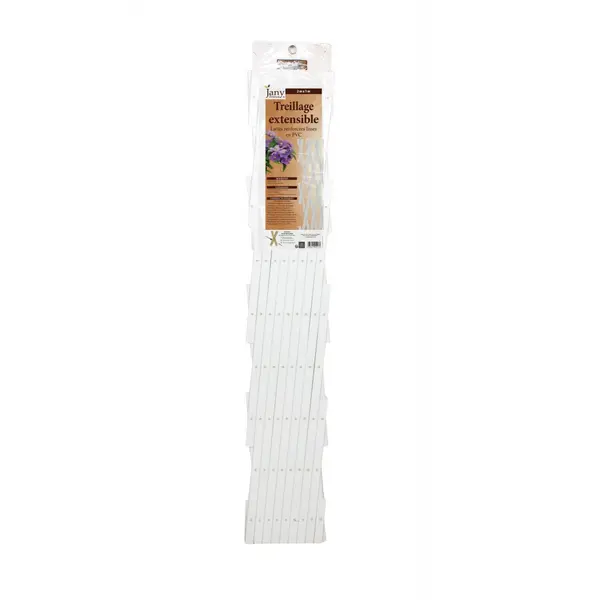 Treillage JANY DECO pvc blanc l.0.07 x H.1 x L.2 m - Jany