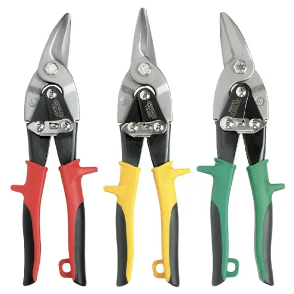 Cisaille A Tole (Jeu De 3) Ks Tools