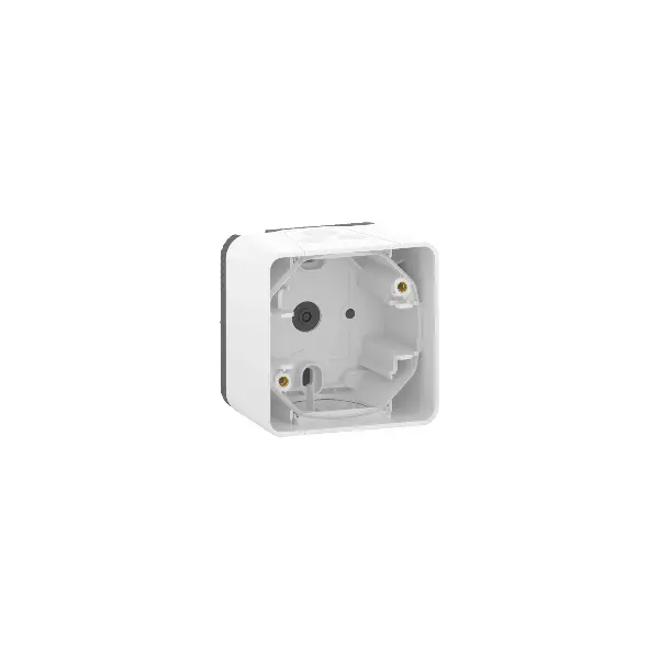 Mureva Styl - Boîte 1 poste - saillie - IP55 - IK08 - blanc - MUR39911
