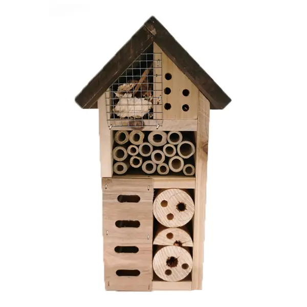 Hôtel à insectes L13 x l8,5 x H26 cm