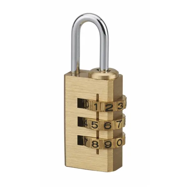 Cadenas à code 158, bagage, 15mm, 3 chiffres - THIRARD
