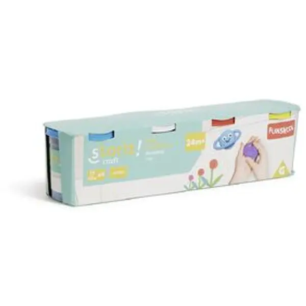 Pâte à modeler en pot de 125g x4