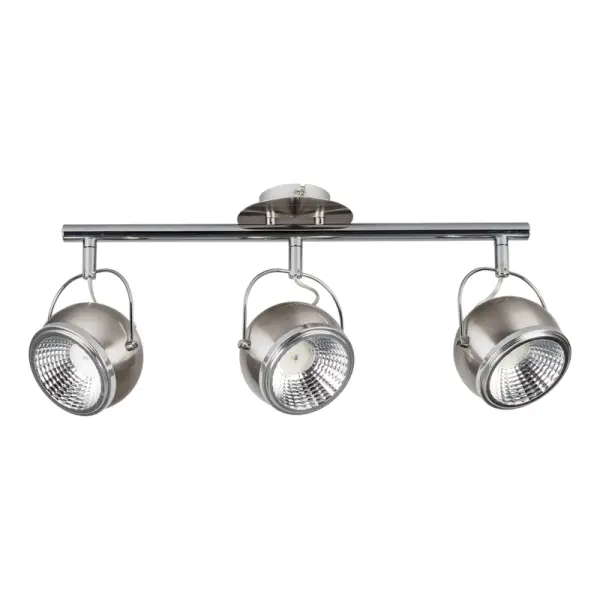 Plafonnier Satin Ball, Led inclue 3xGU10 5,5W , IP20, 230V AC, Classe I - Spot-Light