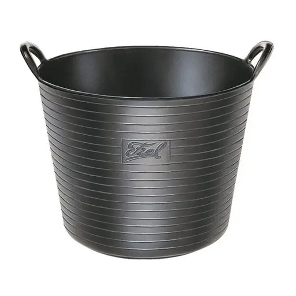 Capazo Plast.Gris Agric.40L.Nº3