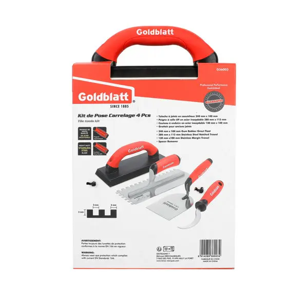 Kit de pose pour carrelage - 4 pièces