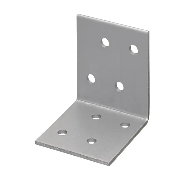 Lot de 25 equerres acier galvanise, 40x40x40 mm ALBERTS - GAH ALBERTS