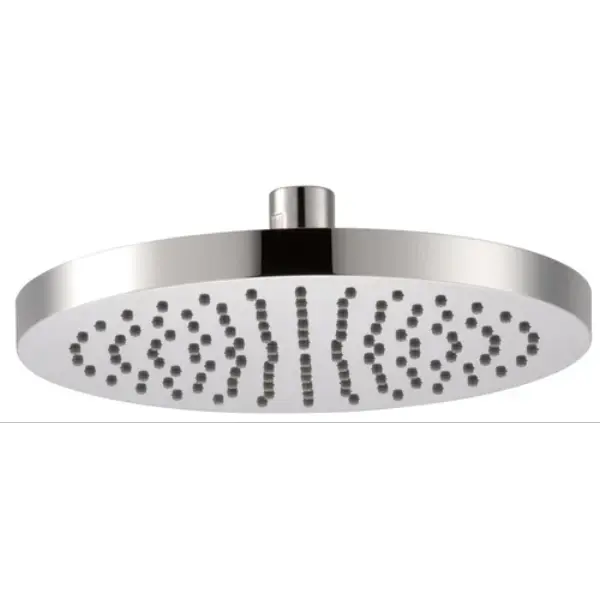 Pommeau de douche ronde chromée Ø200