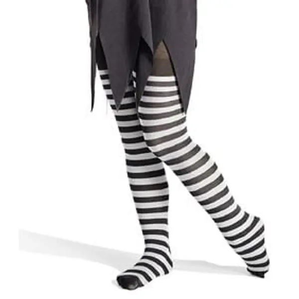 Collant enfant à rayures Halloween
