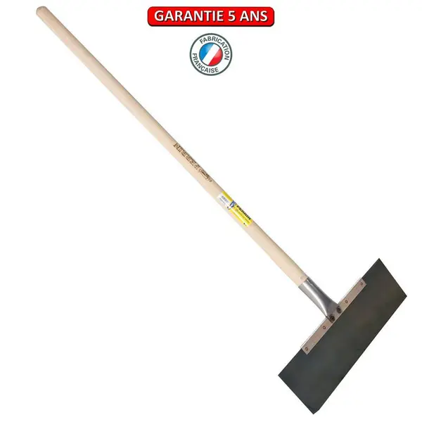 Grattoir de coffrage 50 cm - manche droit 110 cm - outil de nettoyage chantier - PERRIN