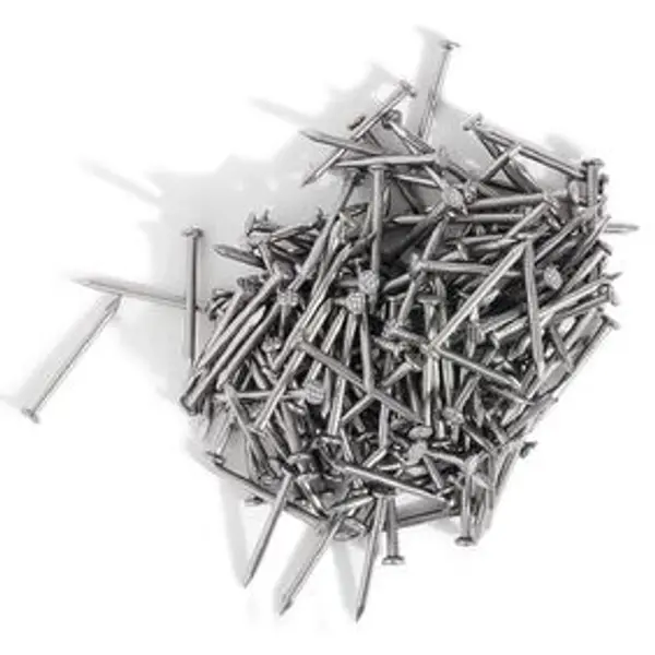 50g pointes tête homme acier brut - 1,5x25 mm