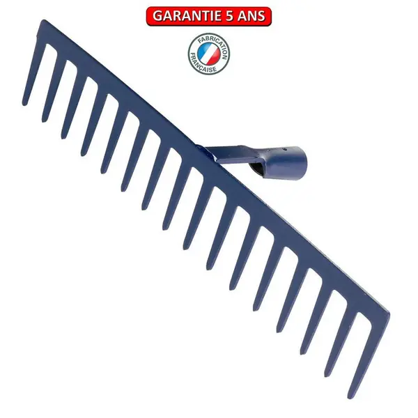 Râteau forgé 16 dents droites sans manche - PERRIN