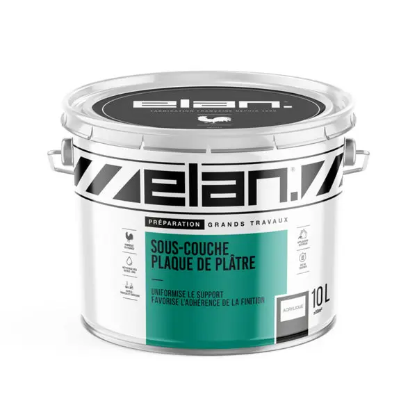 Peinture sous couche plaque de plâtre 10 L