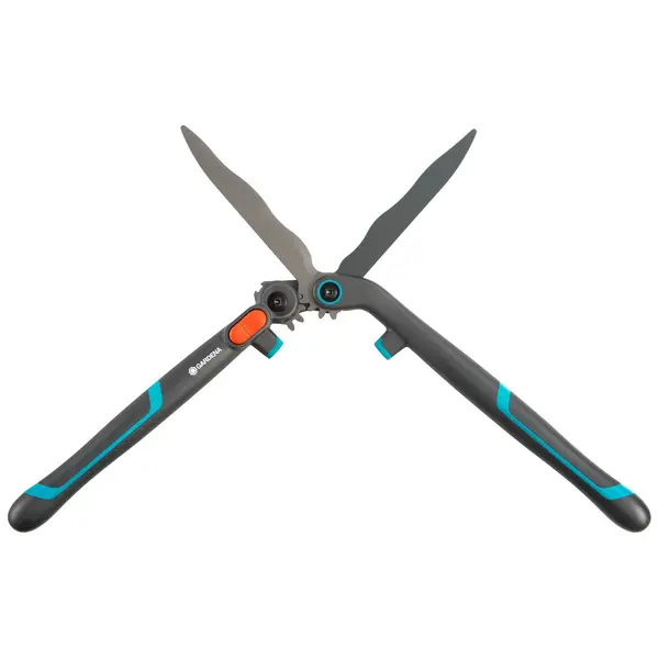 Cisaille à Haies 2en1 EnergyCut - crémaillère double - lames ondulées anti-adhérentes - coupe: 23 cm - GARDENA