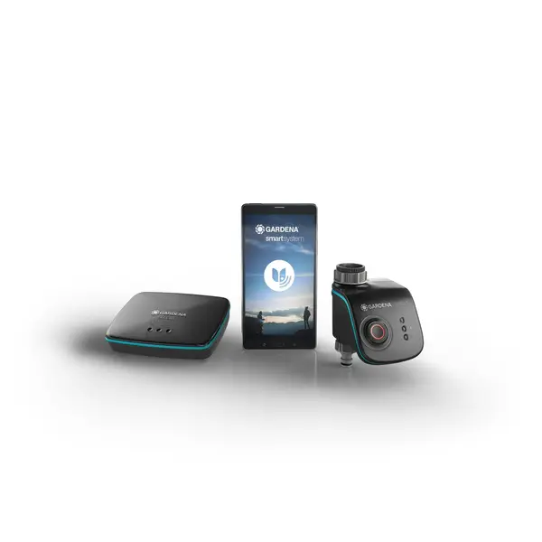 Kit smart Water Control : 1 smart Gateway et 1 smart Water Control - GARDENA