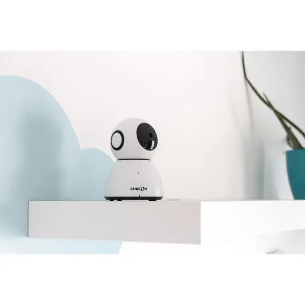 Caméra IP Wi-Fi intérieure rotative 1080 P CHACON