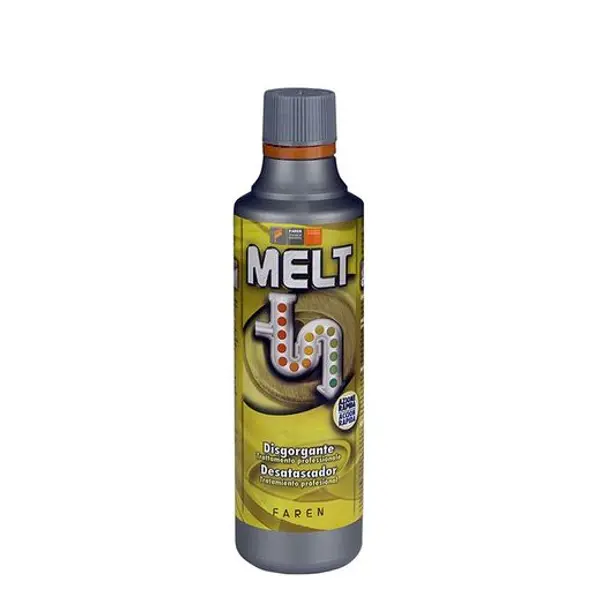 Desatascador desagües FAREN Melt. Melt Desatascador Rápido 500 Ml.