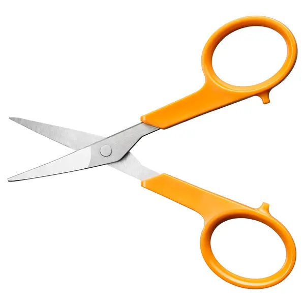 Ciseaux de broderie incurvés - Classic 10 cm ambidextres - couture et découpe de précision - FISKARS