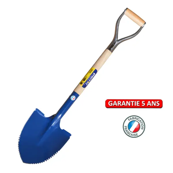 Pelle de bord 21 cm - manche YD PEFC - outil de terrassement - PERRIN