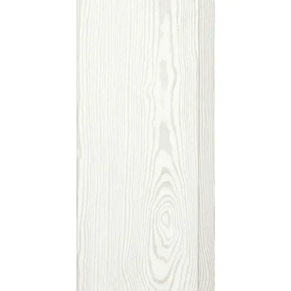 Lambris intérieur MDF effet pin blanc - L. 260 x l.15,4 cm x Ep. 7 mm