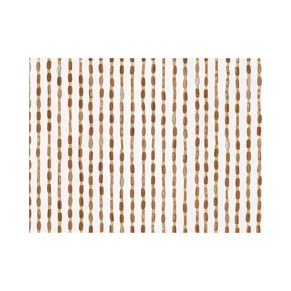 Rideau de porte - Sumatra - 90 x 200 cm - bambou et bois brun 40 bandes - Jardiline