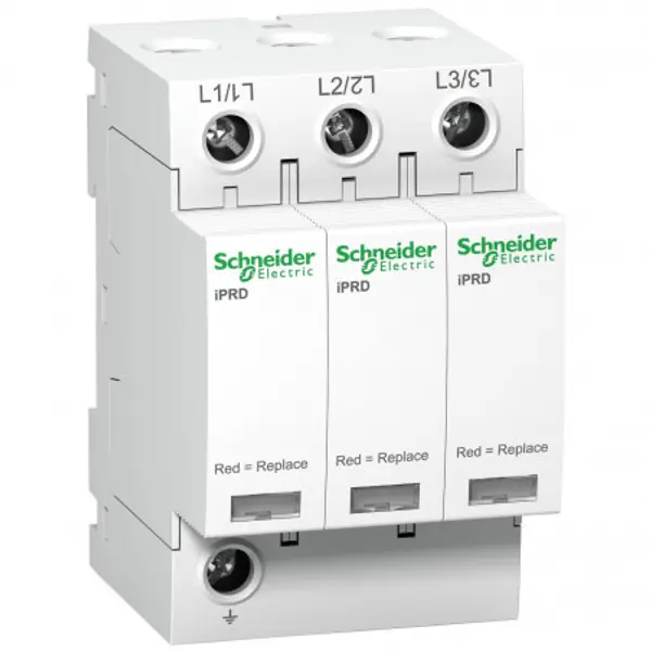 A9L65301 Schneider - Parafoudre triphasé de type 2 iPRD65r - 65kA - report de signalisation