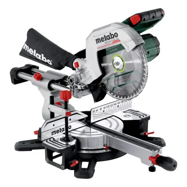 Scie à onglets radiale 18 V KGS 18 LTX BL 254 - 92mm - sans batterie - Metabo
