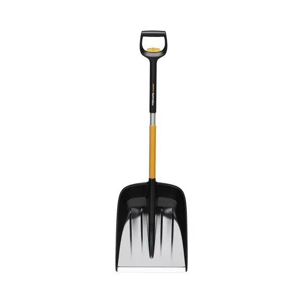 Pelle poussoir à neige télescopique X-series - poignée coudée en forme de D - FISKARS