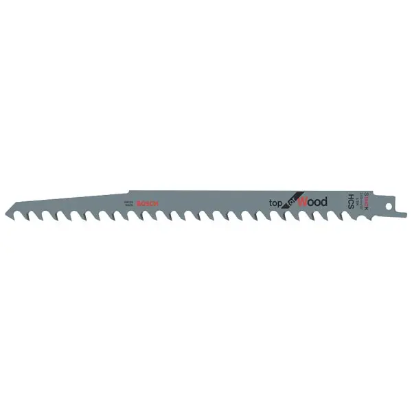 Lame de scie sabre Top for wood S1542K paquet de 5 Bosch