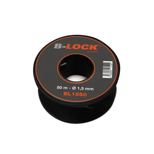 Bobine 50m de cable acier galva D2,5 mm Charge 70Kg Gripple