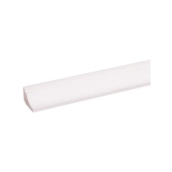 Moulure corniche en pin blanche 240 x 3,2 x 2,1 cm