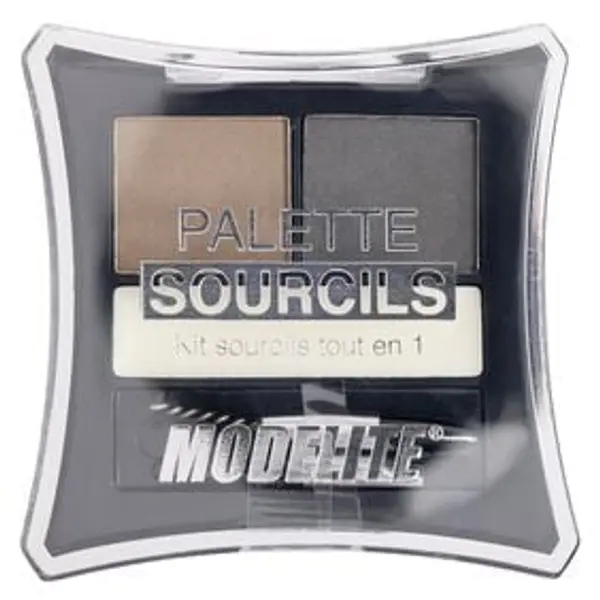 Palette maquillage sourcils N°1 blond/brun