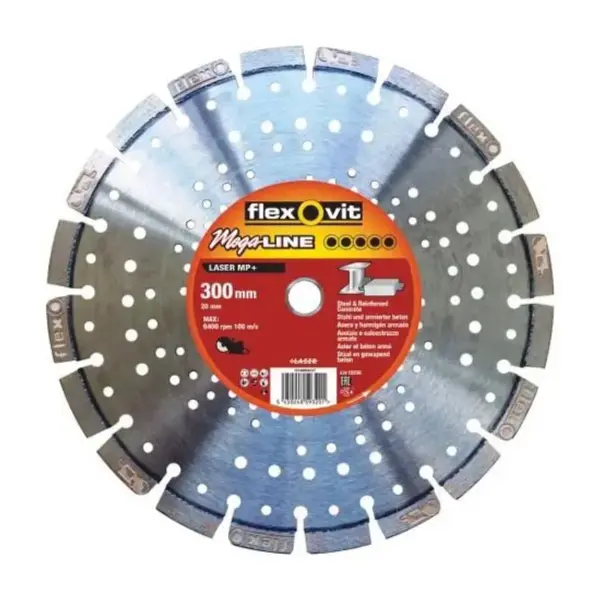 DIsque diamant béton armé Laser MP+ 300x20 Flexovit
