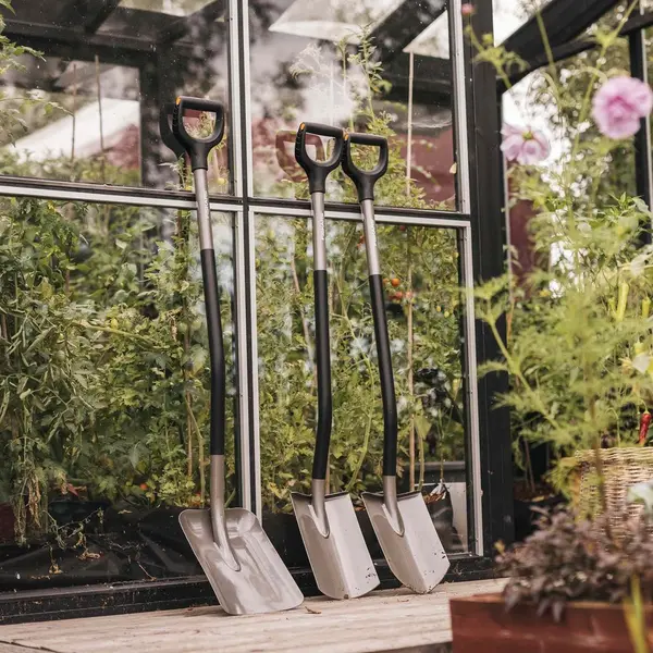 Pelle Ergonomic (grise) - FISKARS
