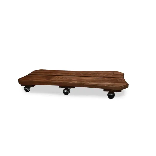 Roule plante Bois spécial bac naturel - 30x70 cm - Bois - Louis Moulin