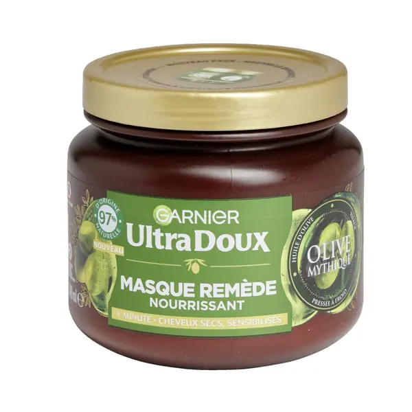 Masque pour cheveux remède nourrissant Ultra Doux Garnier olive 340ml